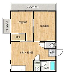三笠コーポ 3階