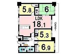 間取図画像 4LDK