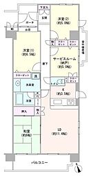 間取図画像 3SLDK