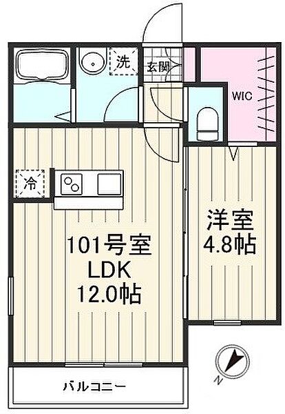 クリアル門前仲町 101｜東京都江東区永代１丁目(賃貸マンション1LDK・1階・38.22㎡)の写真 その2