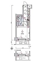 リヴシティ錦糸町五番館 101 ｜ 東京都江東区大島２丁目10-22（賃貸マンション1K・1階・25.53㎡） その2