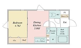 ＬｉｖｅＦｌａｔ森下II 301 ｜ 東京都江東区新大橋１丁目11-7（賃貸マンション1DK・3階・27.30㎡） その2