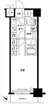 ルーブル住吉弐番館 1006 ｜ 東京都江東区北砂１丁目6-3（賃貸マンション1K・10階・25.52㎡） その2