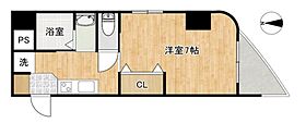 ジャルジン 703 ｜ 東京都江東区亀戸７丁目7-8（賃貸マンション1K・7階・24.42㎡） その2