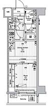 ザ・プレミアムキューブG潮見 704 ｜ 東京都江東区潮見２丁目10-25（賃貸マンション1DK・7階・25.62㎡） その2