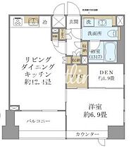 レゾンアレグレ 401 ｜ 東京都中央区湊３丁目6-2（賃貸マンション1LDK・4階・48.80㎡） その2