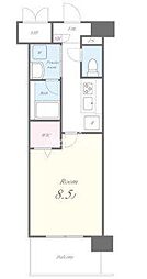 コンステレーション（CONSTELLATION) 3階1Kの間取り