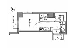 ES-Grande門前仲町 1Kの間取図画像