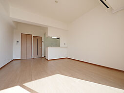 広島電鉄8系統 舟入川口町駅 徒歩12分の賃貸マンション 11階ワンルームのリビング/ダイニング