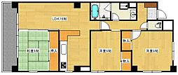 アドワンズ高須 3LDKの間取図画像