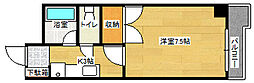 ラシェール51 1Kの間取図画像
