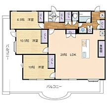 広島県広島市中区十日市町２丁目（賃貸マンション3LDK・11階・122.65㎡） その2