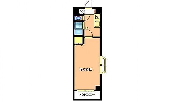 広島県広島市安佐南区川内６丁目(賃貸マンション1K・1階・24.66㎡)の写真 その2