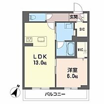 広島県安芸郡海田町蟹原２丁目（賃貸マンション1LDK・3階・49.22㎡） その2