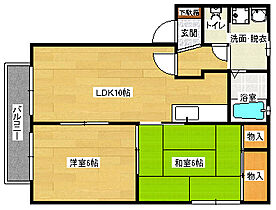 広島県広島市南区北大河町（賃貸アパート2LDK・2階・53.82㎡） その2