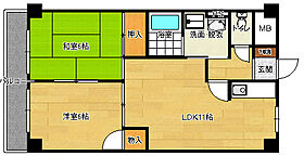 広島県広島市南区東雲２丁目（賃貸マンション2LDK・3階・51.70㎡） その2