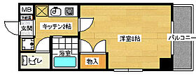 広島県広島市南区東雲本町１丁目（賃貸マンション1K・9階・22.80㎡） その2