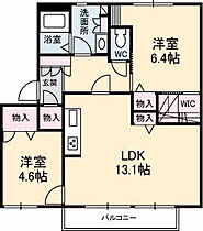 広島県広島市東区矢賀６丁目（賃貸アパート2LDK・2階・58.72㎡） その2