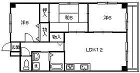 広島県広島市安芸区船越６丁目（賃貸マンション3LDK・2階・68.04㎡） その2