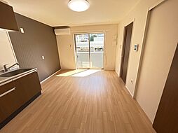 広島高速交通アストラムライン 大原駅 徒歩10分の賃貸アパート 1階1LDKのリビング/ダイニング