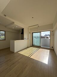 JR山陽本線 天神川駅 徒歩19分の賃貸マンション 4階1LDKのリビング/ダイニング