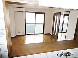 JR可部線 緑井駅 徒歩18分の賃貸マンション 2階3LDKのリビング/ダイニング