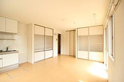 JR可部線 古市橋駅 徒歩7分の賃貸アパート 2階ワンルームのリビング/ダイニング