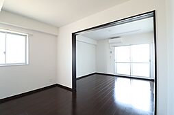 広島電鉄1系統 御幸橋駅 徒歩16分の賃貸マンション 4階1LDKのリビング/ダイニング