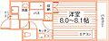 ルラシオン岡山奉還町4階5.1万円