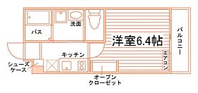 CAPITANO川崎医大前  ｜ 岡山県倉敷市松島（賃貸アパート1K・1階・20.20㎡） その2