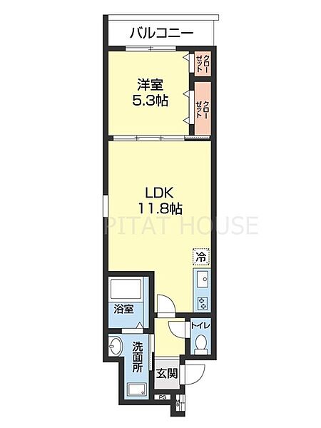 フジパレス和歌山木広サウス 202｜和歌山県和歌山市木広町２丁目(賃貸アパート1LDK・2階・40.00㎡)の写真 その2