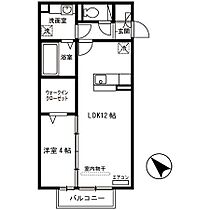 グランデ パディー 203 ｜ 和歌山県和歌山市松江北５丁目（賃貸アパート1LDK・2階・41.95㎡） その2