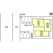 City　Station　Front 203 ｜ 和歌山県和歌山市杉ノ馬場１丁目（賃貸アパート1LDK・2階・40.28㎡） その4