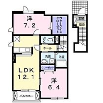 リジェールI 203 ｜ 和歌山県和歌山市杭ノ瀬445-3（賃貸アパート2LDK・2階・62.89㎡） その2