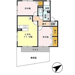 ウィルモアシャトー A棟 1階