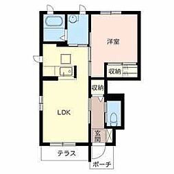 シャーメゾン狐島 1階