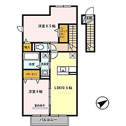 フォレスト コート 2階