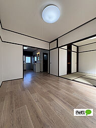 狐島ヒルズ 306 3階1LDKのリビング/ダイニング