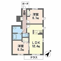 シャーメゾン彩光 1階