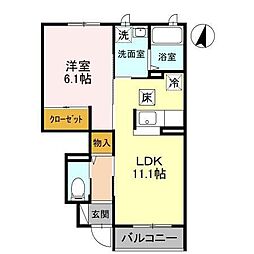 アート・ソレイユ A棟 1階