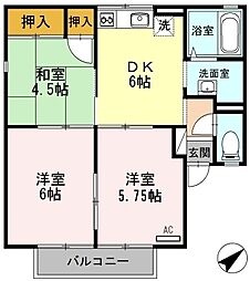 セジュール榎原　II 2階