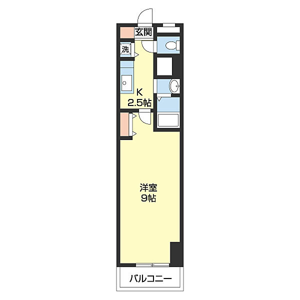 メゾン山水II 108｜和歌山県和歌山市紀三井寺(賃貸マンション1K・1階・33.30㎡)の写真 その2