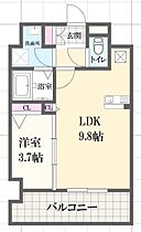 兵庫県姫路市忍町（賃貸マンション1LDK・8階・32.43㎡） その2