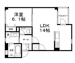 兵庫県姫路市車崎２丁目（賃貸マンション1LDK・3階・44.31㎡） その2