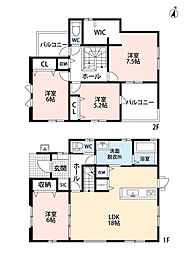 嘉穂郡桂川町大字土居3期 2号棟 新築戸建