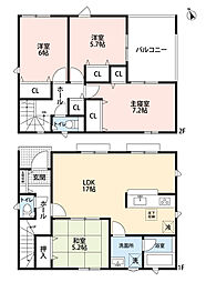 糟屋郡宇美町原田第2 2号棟 新築戸建