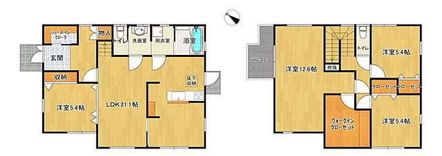 間取り 久留米市東櫛原町111-5