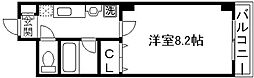 京都パレスサイド一条 1Kの間取図画像