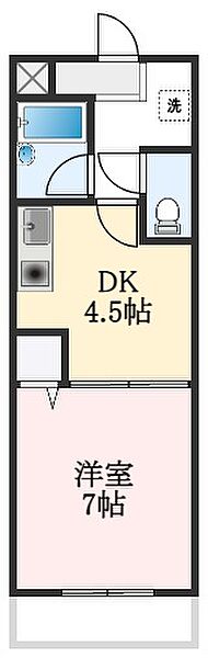大阪府和泉市池田下町(賃貸アパート1DK・1階・25.16㎡)の写真 その2