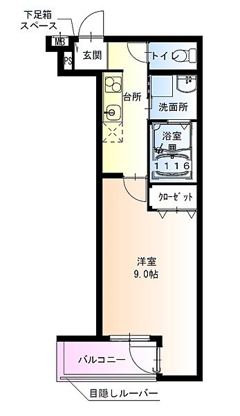 画像2:間取